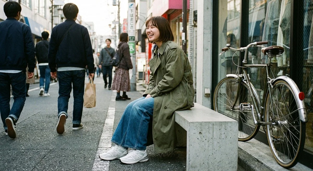 PAFHL スニーカーでカジュアルに